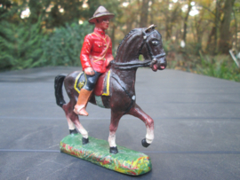 DURSO Canadian Mountain police on horse Canadese politie te paard zeer goede staat