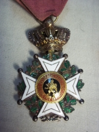 Belgium Leopold I medal. Belgische leopold I medaille civiele uitvoering vroeg model perfekte staat