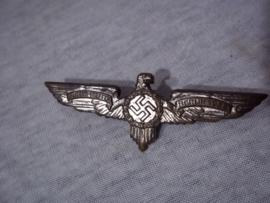 German tinnie, rally badge, Duitse tinnie DLV- 1. Fliegertreffen  Berlin 1934. mooie vroege luchtvaart veranstaltungs abzeichen.