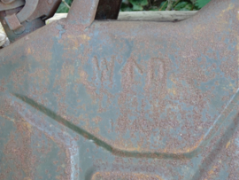 Engelse jerrycan, 1943 War Department gemarkeerd, nette staat.