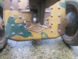 Tin camo gun made in italy. Blikken kanon werkt gemaakt in Italie. leuk model.