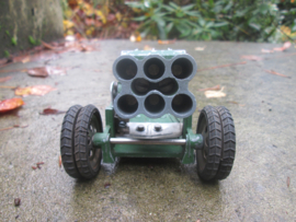 ASTRA made in England metal gun 1948 Meccano very rare  bullits are gone.