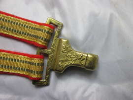 East- Germany generals dagger in case. DDR-NVA- Oost-Duitse generaals ponjaard in doos met nummer, goudkleurig Nationale Volks Armee Infanterie.