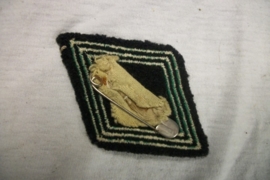 French foreign legion sleeve badge officer. Vreemdelingen legioen mouwembleem geborduurd