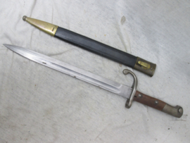 German export bayonet W.K.C. - Solingen, Model 1908, made for south American countries. Duitse export bajonet zeer nette staat gemaakt meestal voor de Zuid- Amerikaanse landen Brazilie b.v.