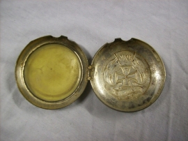 Case for a watch, In Treue Fest, German, with Iron cross. Horlogekast met Ijzeren Kruis 1914