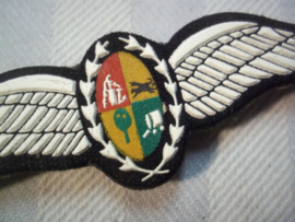 Vlieger, piloten wing van de Zuid-Afrikaanse luchtmacht. SAAF/ SALM voor 1994.