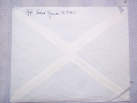 German SS- Feldpost cover. Duitse enveloppe met SS-Feldpost