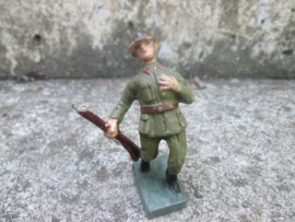 DURSO Belgium soldier hit by a bullit. Belgische soldaat getroffen.