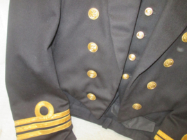 Nederlands uniform jasje gala, met broek en gillet. officier Marconist, verbindingen zeer net uniform.