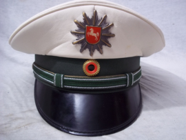 German police cap. Duitse politie pet, met deelstaat embleem.