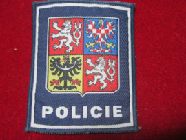 Sleeve badge POLICIE