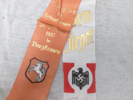 German sport ribbon. Duits eren- lint voor sport prestaties.