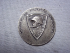 Swiss badge, Zwitserse penning Patrouille Militaire orgevaux