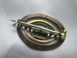 German sweetheart with iron cross. Duitse broche met in het midden het Ijzeren Kruis 1914. mooi vaderlandslievend item.