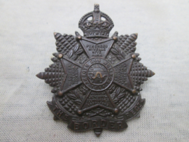 British WW2 officers cap badge of the BORDER Regiment.