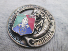 Badge Foreign Legion used on front of a Photobook. Legioen embleem welke je kon gebruiken op een fotoalbum.