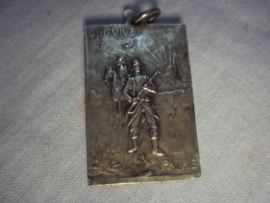 Belgium medal for the bravery soldiers from the city LAER. Belgische medaille uitgereikt aan de strijders van de stad LAER uit erkentelijkheid.