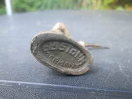 ELASTOLIN shooting Belgium soldier, schietende Belgische soldaat.