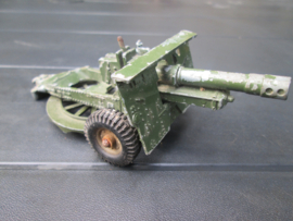 metalen 25 pounder kanon.