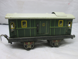 Train, Trein wagon met schuifdeuren gemerkt.
