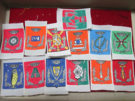 13 different Italian Police badges.