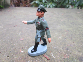 ELASTOLIN Italian dictator Mussolini, with moving arm. Elastolin Italiaanse leider Mussolini met bewegende arm, goede staat