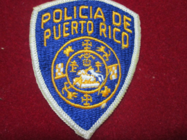 Sleeve badge Policia de Puerto Rico.