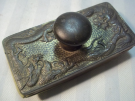 Inkt absorber met Chinese figuren 