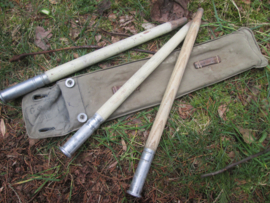 WW1 cover for tentpoles. Tentstokken zakje 1916 Zwitserland.