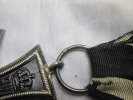 German iron cross 1914,  KO marked. Duits Ijzeren kruis 1914 met KO gemerkt in de ophangring, nette staat.