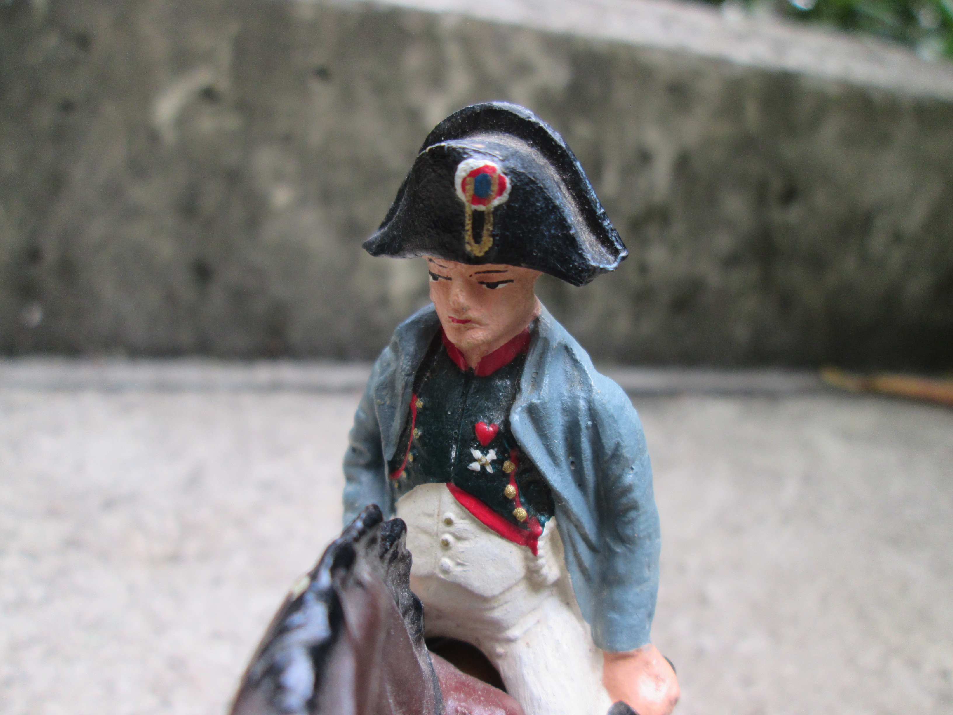 LINEOL Napoleon on his horse MINT condition. Lineol Napoleon op paard in een bijna mint staat, mooi op kleur TOP stuk.
