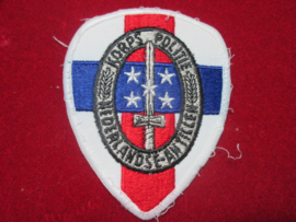 Police sleeve badge Korps Politie Nederlandse Antillen.