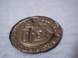 German tinnie, rally badge, Duitse tinnie Alfred Rosenberg 18-10-36.