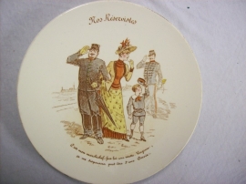 French reservist plate, Frans reservisten bordje, Luneville