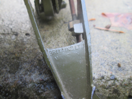 Metal gun british made, Metalen kanon, leuk mechaniek mooi model.