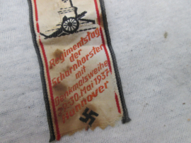 Remembrance badge Herinnerings speld Regimentstag der Scharnhorster mit Denkmalsweihe - 29-30 mai 1937 Hannover. zeer gebruikte staat aparte speld.