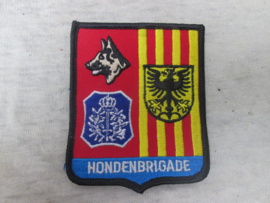 Belgisch embleem van de Hondenbrigade van de politie.