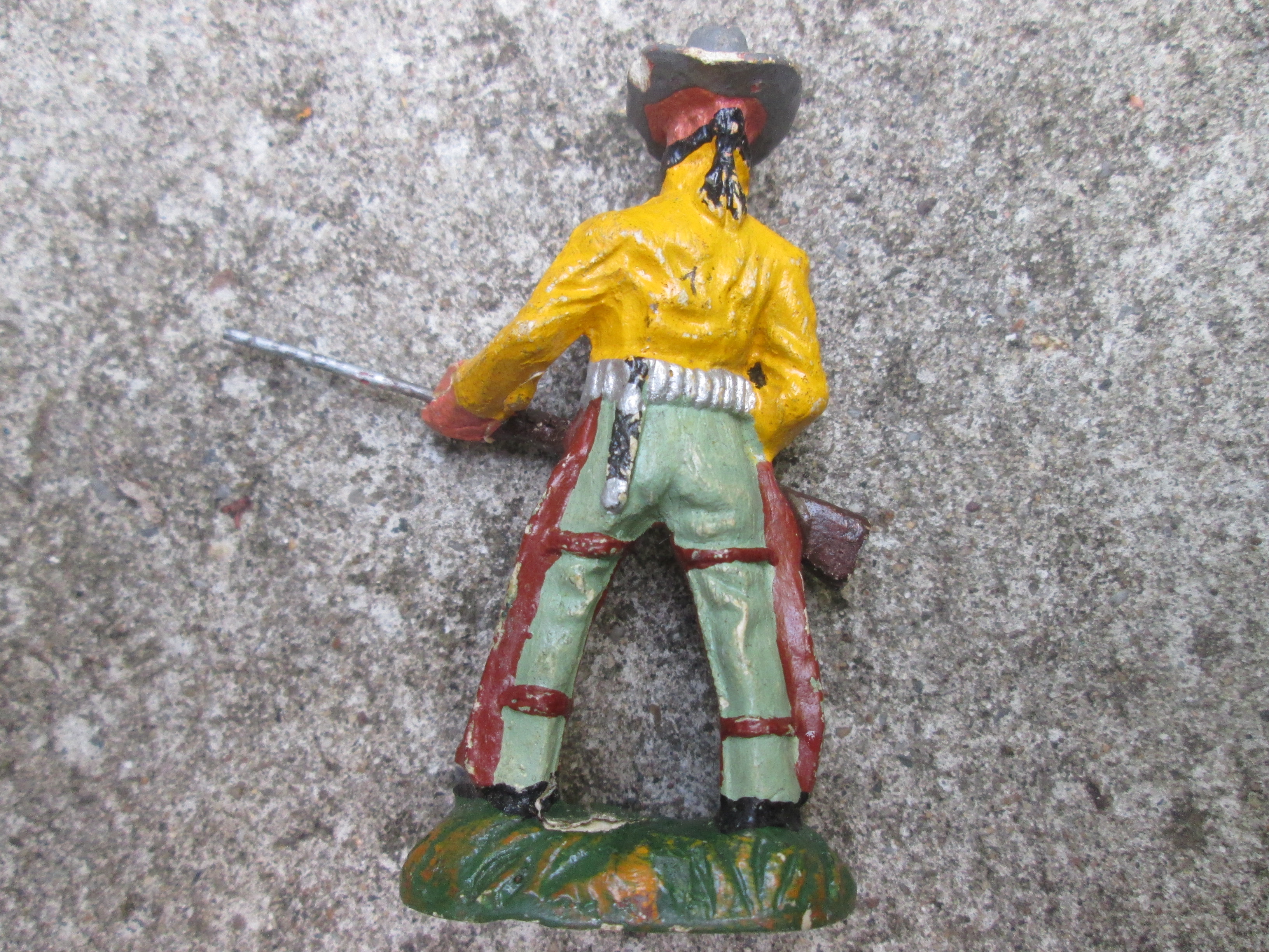 DURSO Cowboy bankrobber. Bankovervaller met gelaatsdoek.