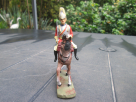 ELASTOLIN British life- guard on horse Engelse officier van de Guards op paard bijzonder leuk item goede staat TOP
