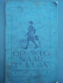 Padvindersboek, Op weg naar de derde klas 1933, scoutingbook