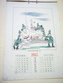 Bevrijdings kalender 1945, 2de druk, in de anonimiteit gemaakt