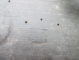 German ammo box. Duits houten kist voor 12 Nebelwerfer granaten. met Wa. stempel.