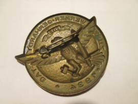 German tinnie, rally badge, Duitse tinnie, HJ- Hitler- Jugend Werner Gerhardt Tag Zeitz 1934 bann203. Leuke aparte HJ tinnie.