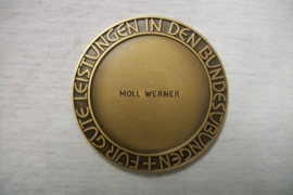 Swiss badge in case, Zwitserse penning, Arbeiterschutzenbund op naam