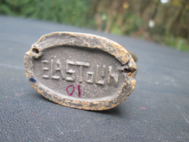 ELASTOLIN Russian soldier captured. Russische soldaat met handen omhoog 10 cm. WO1