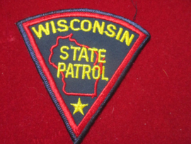 Badge Wisconsin Dtate Patrol Police.