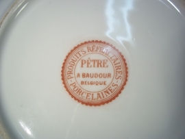 Belgium plate, 3rd. Infantry regiment. Belgisch bord 3e Linie regiment officiers mess