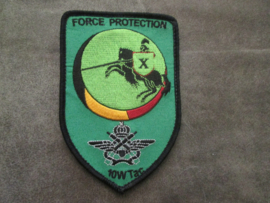 Belgium sleeve badge Air Force. Belgisch mouwembleem ABBL luchtmacht Force Protection 10 W TAC.