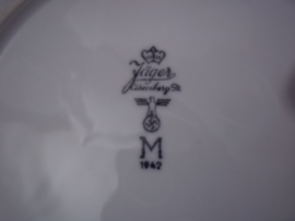 German plate Navy. Duits bord 1942 KRIEGSMARINE. leuk zeldzaam bord, vele zijn er gezonken.